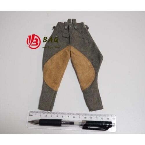1/6 of the Action Figures model DID 3R original bulk WWII German cavalry Signalman riding breeches