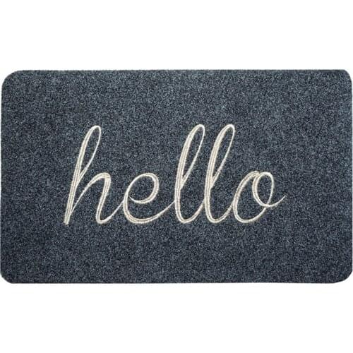 1 Pcs Door Mat Durable Welcome Mat Low Profile Floor Mat Front Doormat Non Slip Rugs for Indoor Outdoor