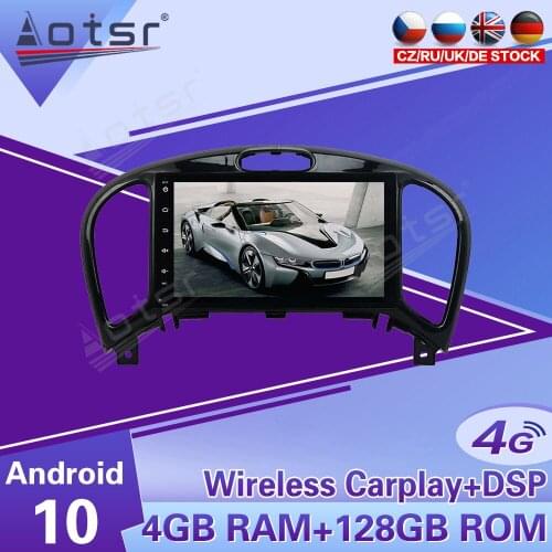 2 Din IPS Screen Android 10 DSP Car Multimedia Player For Nissan Juke YF15 2010- 2019 Navigation Audio Radio BT Stereo head unit