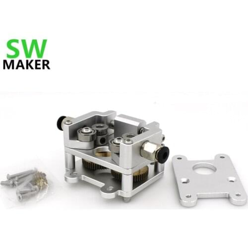 UM2+3D printer Ultimaker2+ upgrade all wheel deceleration distance metal extrusion metal bowden extruder