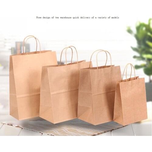 [10Pcs] Paper Bags with Handles,Kraft Bags,Craft Gift Bags,Grocery Shopping Retail Bags,Birthday Party Favors Wedding Bags Sacks