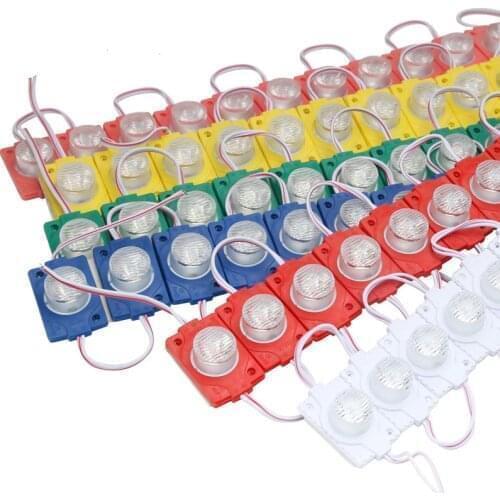 600pcs DC24V 12v LED Injection Module COB Single Module Double Side Lighting Module 1.5W Waterproof Module Advertising Sign