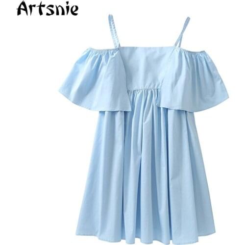 Artsnie Flared Summer Dresses