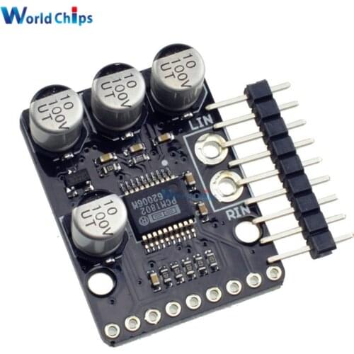 PCM1802 Audio Stereo A/D Converter ADC Decoder 24bit 96kHz Digital PCM AV Amplifier Player Board ANALOG-INPUT Module 3.3V/5V