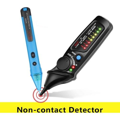 Bside New Digital 12-1000V AC Voltage Detectors Non-Contact Tester Pen Tester Meter Volt Current Electric Test Pencil with Alarm