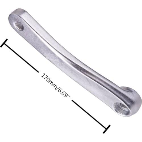 MTB Mountain Bike Left Side Crank Arm 170mm Square Rhombus Road Bicycle Crank E56D