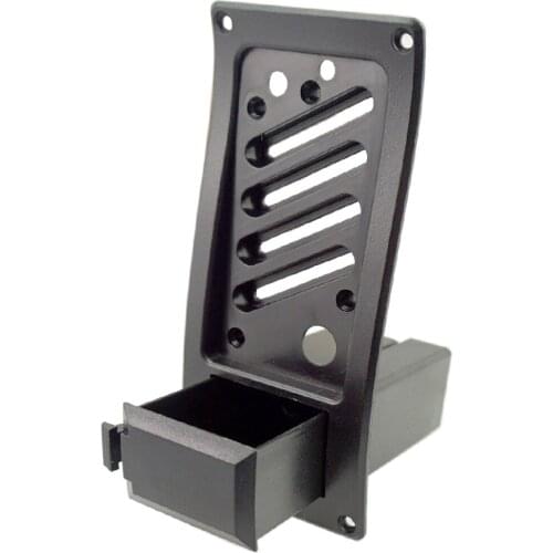 MagiDeal Active Equalizer EQ Piezo Pickup Cover Electric Guitar Bass Black