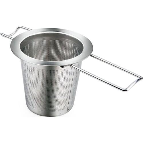 Reusable Stainless Steel Tea Strainer Infuser Filter Basket