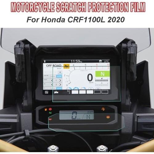 Motorcycle Accessories For Honda CRF1100L Cluster Scratch Protection Film CRF 1100L CRF1100 L africa twin 2020 Screen Protector