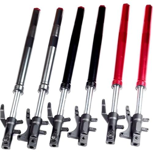 Motorcycle Front Fork Front Suspension Lengthen Shock Absorbers 715mm For Honda Msx125 M3 M5 M6 Monkey Bike Etc Motorbike
