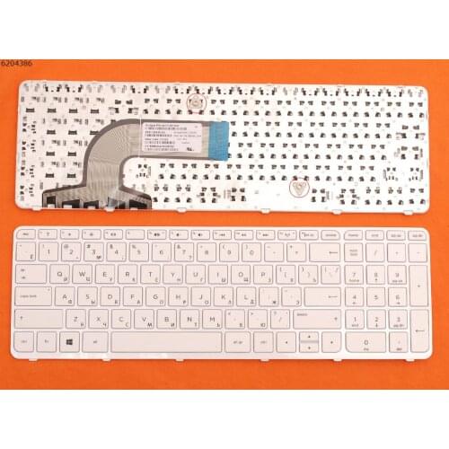 RU Russian Keyboard For HP Pavilion 15-e 15-n 15-e000 15-n000 Series 250 G3 255 G3 256 G3 719853-251 749658-251 Laptop White