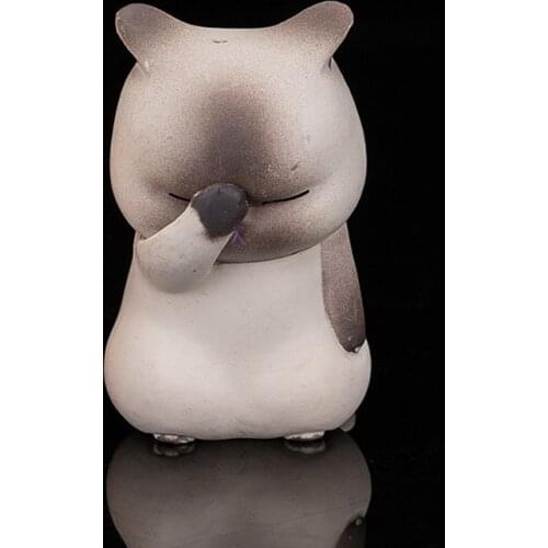 Super Cute Cover Face Cat Car Home Office Garden Decoration Creative Birthday Gift Girl Boy Girlfriend Decompression Decoration