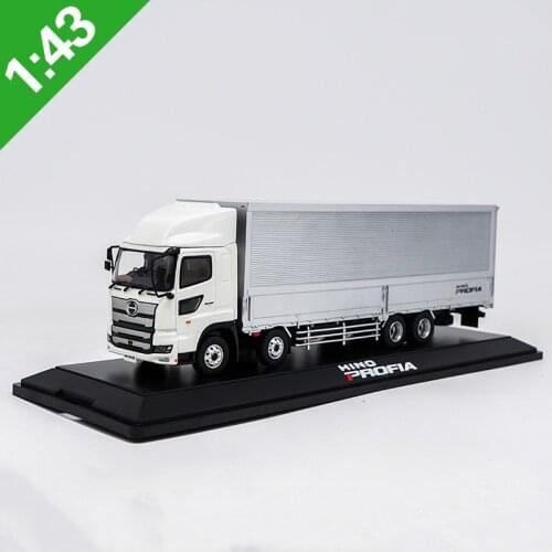1/43 metal alloy die-casting Hino tractor container van truck simulation car model adult collection childrens toy gift display
