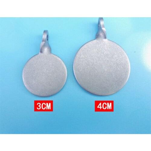 1PC Dia 4cm 3cm Shooting Target Stainless Steel Target Bullseye Hunting Catapult Airsoft Paintball Archery Bow Training Target