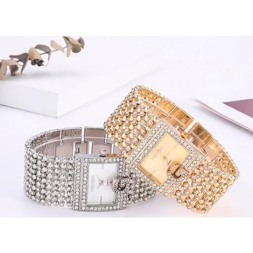 2020 luxus marke casual uhr damen runde voller diamant armband analog uhr quarz bewegung uhr direkte lieferung