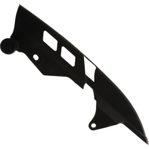 Black PP Chain Guard Shield Cover Protector for Honda Z50 Motocross Dirt Bike，Polypropylene Replacement 1PC