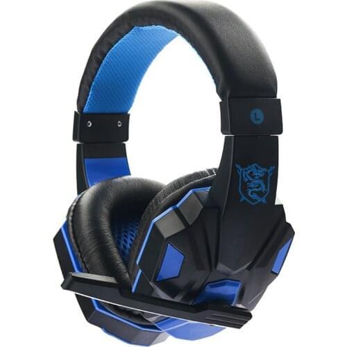 Cheap Hottest 3.5mm Cool Surround Stereo Gaming Headset Headband Headphone with Mic for PC