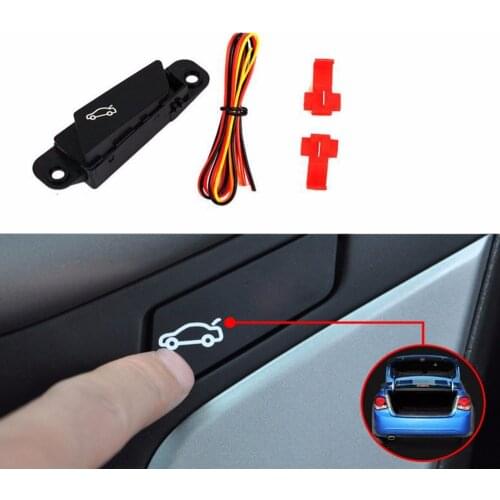 Angelguoguo Car Trunk switch button assembly for 2009-2014 Chevrolet Cruze luggage box open and close button switch assembly LHD