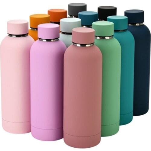 Matt finishing double wall vacuum insulated 304 stainless steel Lulu thermo tumbler Portable sports cup thermos cup