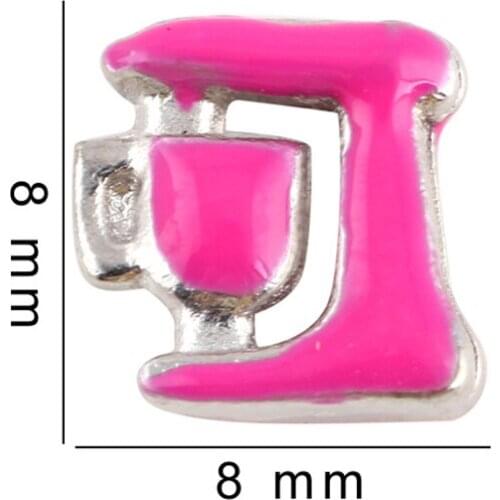 20Pcs/Lot Machine Alloy Floating Charms Hand-made DIY for Glass Lockets