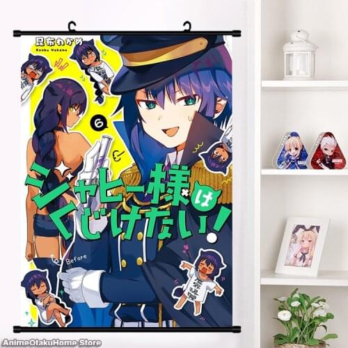 HOT Anime Manga Jahy-sama wa Kujikenai Cosplay Poster HD Wall Scroll Roll Print Painting Home Decor Collectible Art Gift 60*90cm