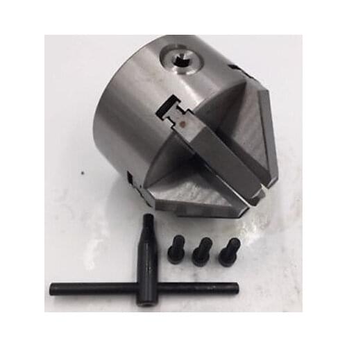 4" 6 Jaw Self-Centering Lathe Chuck 3-M8 Screw Hardened Steel CNC Drilling Brand new RH