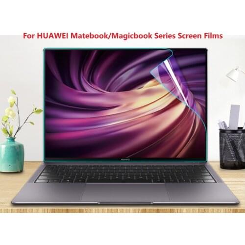 2PCS High Clear Laptop Screen Protector film for HUAWEI MateBook 13 D 14 D 15 X Pro 13.9 Magicbook Pro 15.6 16.1 2020 2019