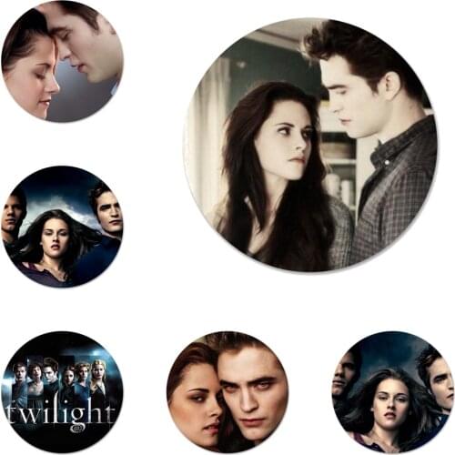 58mm Movie Twilight Badge Brooch Pin Accessories For Clothes Backpack Decoration gift