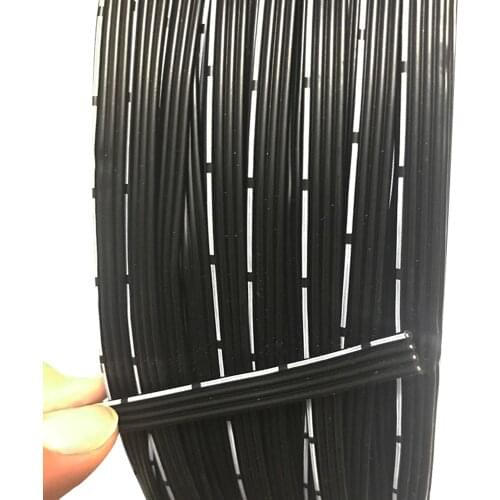 100m/lot high temperature Tinned copper Wire 26AWG 3PIN 4Pin Soft Test Line 0.15 square OD 4.5mm 6mm Model line