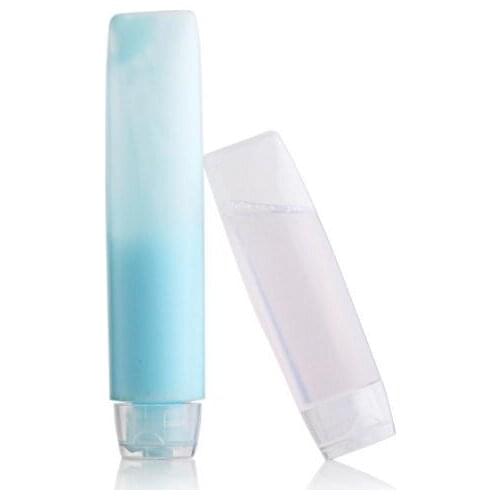 30 50ML Plastic Refillable Portable Soft Tubes With Filp Cap-Lotion Makeup Cream Containers Facial Cleanser Organizer SN375
