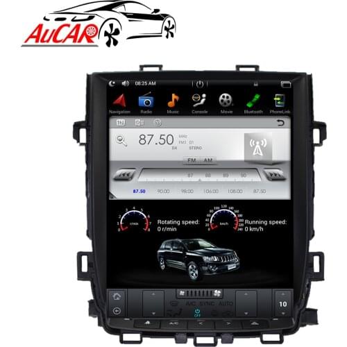 Android 9 Tesla style Car Radio for Toyota Alphard DVD Player GPS Multimedia Navigation Stereo Touch Screen