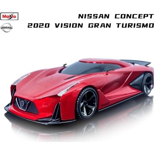 Maisto 1:32 Nissan Concept 2020 Gran Turismo Racing Diecast Car Model New in Box Collection Alloy Cars Gift Toy For Boy
