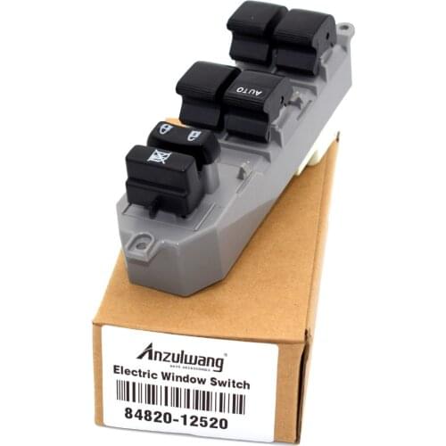 Car switch 84820-12520 New Electric Power Window Switch for Toyota Yaris 2007-2011,Camry 06-09,Tacoma 12-15