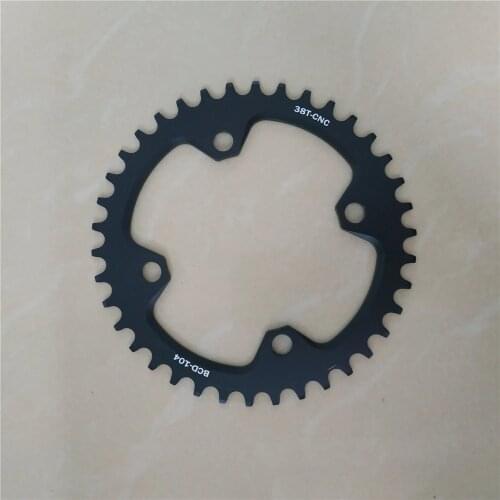 TRUYOU 104 BCD Round Narrow Wide Sprocket Chain Ring 32T 34T 36T 38T MTB Chainring Bike Tooth Plate Chainwheel 10/11 Speed