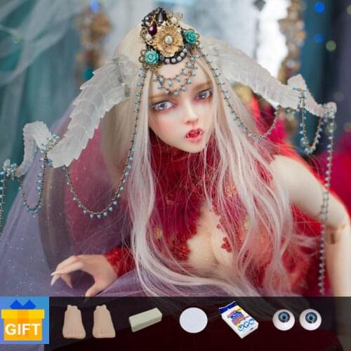 FeePle65 Sylvia Doll BJD 1/3 Fashion cute Dolls Resin Figure Toys For Girls Best Gift Doll Chateau