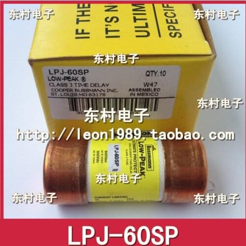 US imports BUSSMANN LOW-PEAK fuse Fuse LPJ-60SP 60A 600V