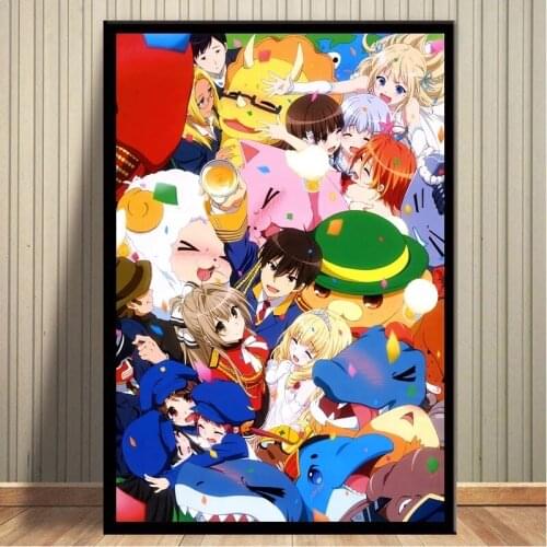 HD Print Painting Home Amagi Brilliant Park Anime Cool Decor Canvas Poster Modular Pictures Modern Living Room No Frame Wall Art