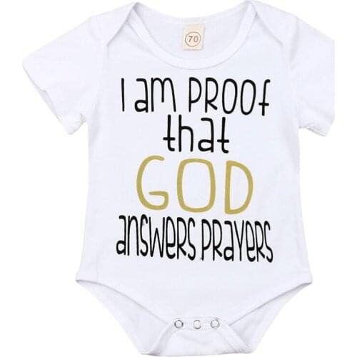 Infant Newborn Baby Boy Girl Letter Romper Summer Short Sleeve Jumpsuit Playsuit Toddler Baby Costumes