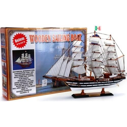 LUCKK New AMERIGO VESPUCCI Sailing Model Boats 3D Wooden Assembly Zeilboot For Home Decoratie Gifts Souvenirs Kinderen Toys