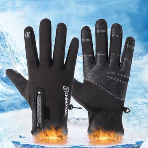 1 Pair Motorcycle Gloves Shock-Absorbing Windproof Full Finger Cover Riding Motos Touchscreen Gloves for Hunting
