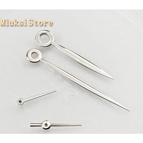 Parnis silver watch hands fit sea gull ST2530,ST25 series automatic movement