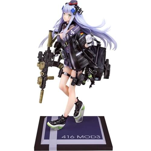 Pre-Sale Girls Frontline Hk416 Mod3 Anime Action Figure Pvc Hand-Made Anime Game Cartoon Model Toys Dolls Gift for Children