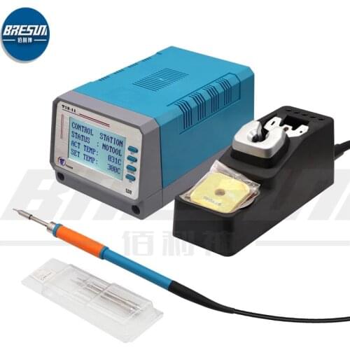 T12-11 Soldering BGA Rework Tool Set Lead-Free Soldering Station Smart Digital Temperature Control Mobile Phone Motherboard