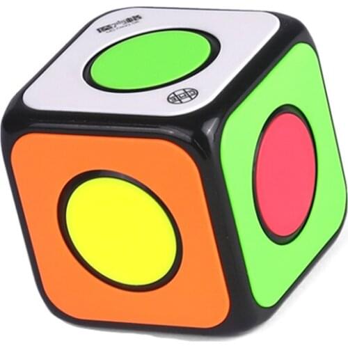 WintopCubes Qiyi Spinner 1x1x1 Magic Cube Stickerless Speed Twist Puzzle MoFangGe cube professional educational toys