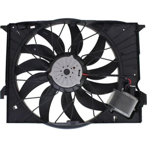 W219 W216 Radiator Cooling Fan Assembly For Mercedes W211 W221 W209 Electric Engine 2115001893 2115002293