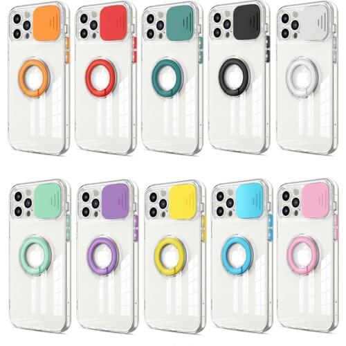 Camera Lens Protection Phone Case on For iPhone 11 12 Pro Max 12 2021 Color Candy Soft Back Cover for iPhone 11 Pro Max
