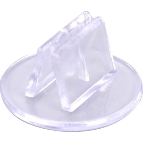 10 Pcs Plastic Cards Stand Unique Transparent Props for Paper Board Games Cards