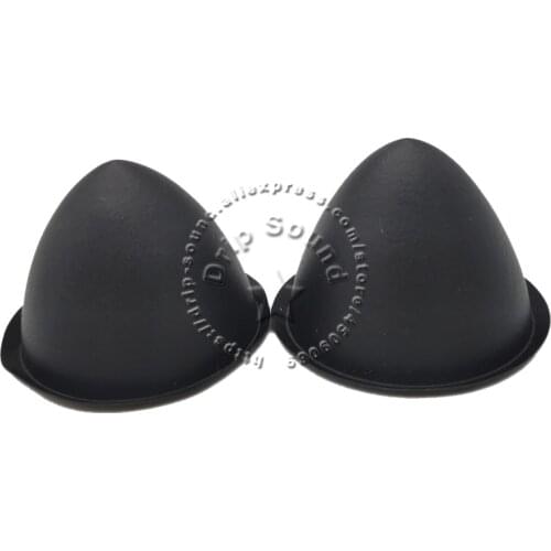 2pcs 45mm Speaker Dust Cap Bass Subwoofer Plastic Bullet Head Dust Cap Cover