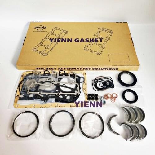 3CE1 Overhaul Re-ring Kit Full Gasket Piston Ring Set Bearing Set For Isuzu Diesel Engine Parts