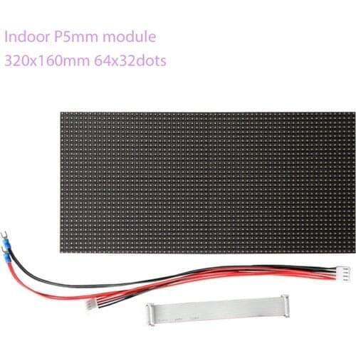 64x32dots RGB HD P5 Indoor Led Module Video Wall High Quality P2.5 P3 P4 P6 P7.62 P8 P10 RGB Panel Module Full Color Led Display